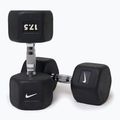 Gummierte Hantel Nike Strength Hex Dumbbell 17,5 kg black/white