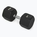 Gummierte Hantel Nike Strength Hex Dumbbell 22,5 kg black/white