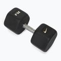 Gummi-Hantel Nike Strength Hex Dumbbell 32,5 kg black/white