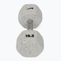 Gummierte Hantel Nike Strength Grind Hex Dumbbell 12,5 kg wolf grey 2
