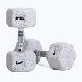 Gummierte Hantel Nike Strength Grind Hex Dumbbell 12,5 kg wolf grey 5