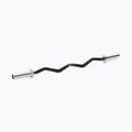 Gebogene Stange Nike Strength Curl Bar black swoosh 6
