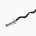 Gebogene Stange Nike Strength Curl Bar black swoosh 7