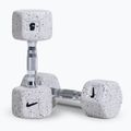 Hanteln Nike Strength Grind Hex Dumbbell 2 x 5 kg wolf grey