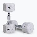 Kurzhanteln Nike Strength Grind Hex Dumbbell 2 x 6 kg wolf grey