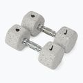 Hanteln Nike Strength Grind Hex Dumbbell 2 x 9 kg wolf grey