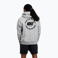 Herrenpullover Nike Strength S&C Hoodie heather grey/black 3