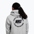 Herrenpullover Nike Strength S&C Hoodie heather grey/black 5