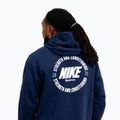 Herrenpullover Nike Strength S&C Hoodie navy/white 5