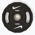 Bumperplatten Nike Strength Pro Urethane Plates 10 kg black/white 2