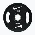 Bumperplatten Nike Strength Pro Urethane Plates 10 kg black/white 4