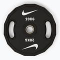 Bumper-Gewichte Nike Strength Pro Urethane Plates 20 kg black/white 2