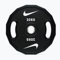Bumper-Gewichte Nike Strength Pro Urethane Plates 20 kg black/white 4