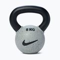 Kugelhantel Nike Strength Rubber Coated 8 kg smoke grey