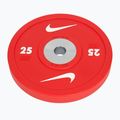 Bumper Plates Nike Strength Pro Urethane Bumper Plates 25 kg red/white