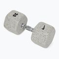 Gummihantel Nike Strength Grind Dumbbell 25 kg wolf grey