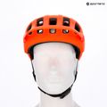 Fahrradhelm POC Cularis fluorescent orange matt/uranium black matt 6