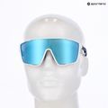 Red Bull SPECT Kraft weiß/rauch mit blauer Spiegel-Sonnenbrille 6