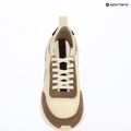 Damenschuhe Calvin Klein YW0YW02060 Retro Runner Sock Laceup Mix Matt turtledove/spanish villa/bordeaux 9