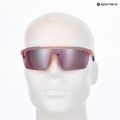 Sonnenbrille Nike Windshield Elite E matte washed coral/ course tint/ milky blue 5