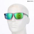 Herren Under Armour Kickoff/G S3 grau grün/grün Mehrschicht-Sonnenbrille 10