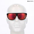Polaroid Herren PLD 7053/S mattschwarz rot/rot mehrschichtige polarisierte Sonnenbrille 9