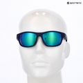 Polaroid PLD 7037/S matt blau/grau-grün Spiegel polarisierte Sonnenbrille 8