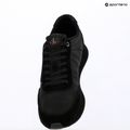 Herren Schuhe Calvin Klein HM0HM02212 Retro Runner Bans Leather Suede triple black/adrenaline rush 9