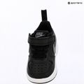 Kinderschuhe Nike Court Borough Low black/smoke grey/white/illusion green 7