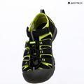 Kinder-Sandalen KEEN Newport H2 black/lime green 7