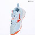 Handballschuhe Damen Mizuno Wave Stealth Neo 2.1 blue finch/lava orange/white 9