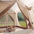 4-Personen-Campingzelt Naturehike Village 13 Ridge Ultimate Edition brown/ti black 10