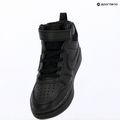 Kinderschuhe Nike Court Borough Mid 2 black/black/black 6