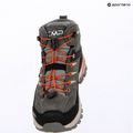 Kinder-Trekkingschuhe CMP Rigel 2.0 Mid Waterproof grey/brick 9