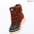 Damen-Schneestiefel Sorel Out N About IV Chillz Wp dark auburn/blue 9