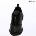 Herren Schuhe Tommy Jeans Runn Leather triple black 9