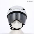 Fahrradhelm Giro Aerohead MIPS matte white silver 3
