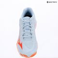 Damen-Volleyballschuhe Mizuno Wave Lightning Pro blue finch/lava orange/flamingo coral 15