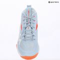 Damen-Volleyballschuhe Mizuno Wave Momentum Pro Mid blue finch/lava orange/flamingo coral 15