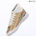 Kinder-Fußballschuhe Nike Jr. Mercurial Superfly 11 Club "Kylian Mbappé" metallic gold/green glow 15