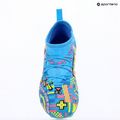 Kinder-Fußballschuhe PUMA Future 9 Match Advanced Level FG/AG Jr puma white/blue glimmer/pink glimmer/yellow alert 16