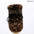 Damen-Schneestiefel Moon Boot Icon Low Fleece Leopard cognac/cocoa 11
