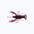 Relax Crawfish 1 Laminierter Gummiköder 8 Stück schwarz-rot glitzernd super rot CRF1