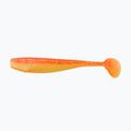 Relax Kingshad 5 Laminierter Gummiköder 3 Stück orange-silberne Glitzerseide KS5