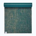 Yogamatte Gaiam Jute 6 mm blue 2