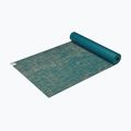 Yogamatte Gaiam Jute 6 mm blue 3
