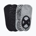 Socken Gaiam Grippy Yoga 2 pack grey/black