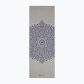 Yogamatte Gaiam Sustained Yoga grey sundial flower