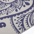 Yogamatte Gaiam Sustained Yoga grey sundial flower 4