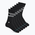 Stance Basic Crew Socken 6 Paar schwarz